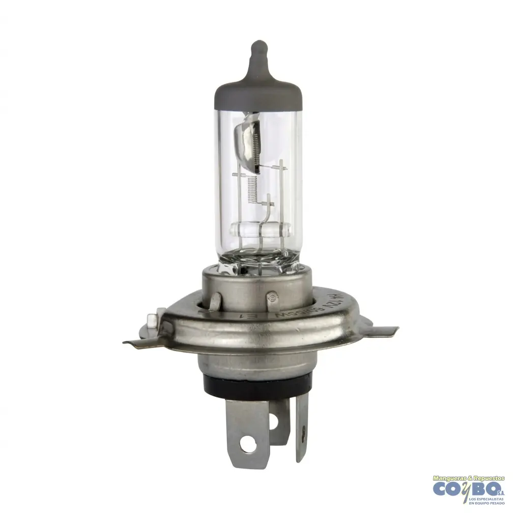 BOMBILLO 24V H4 75/70W CON GUIAS HALOGEN - Imagen 1