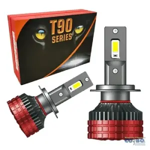 BOMBILLO T90 9004 LED 80MIL LM CAN BUS - Imagen 1