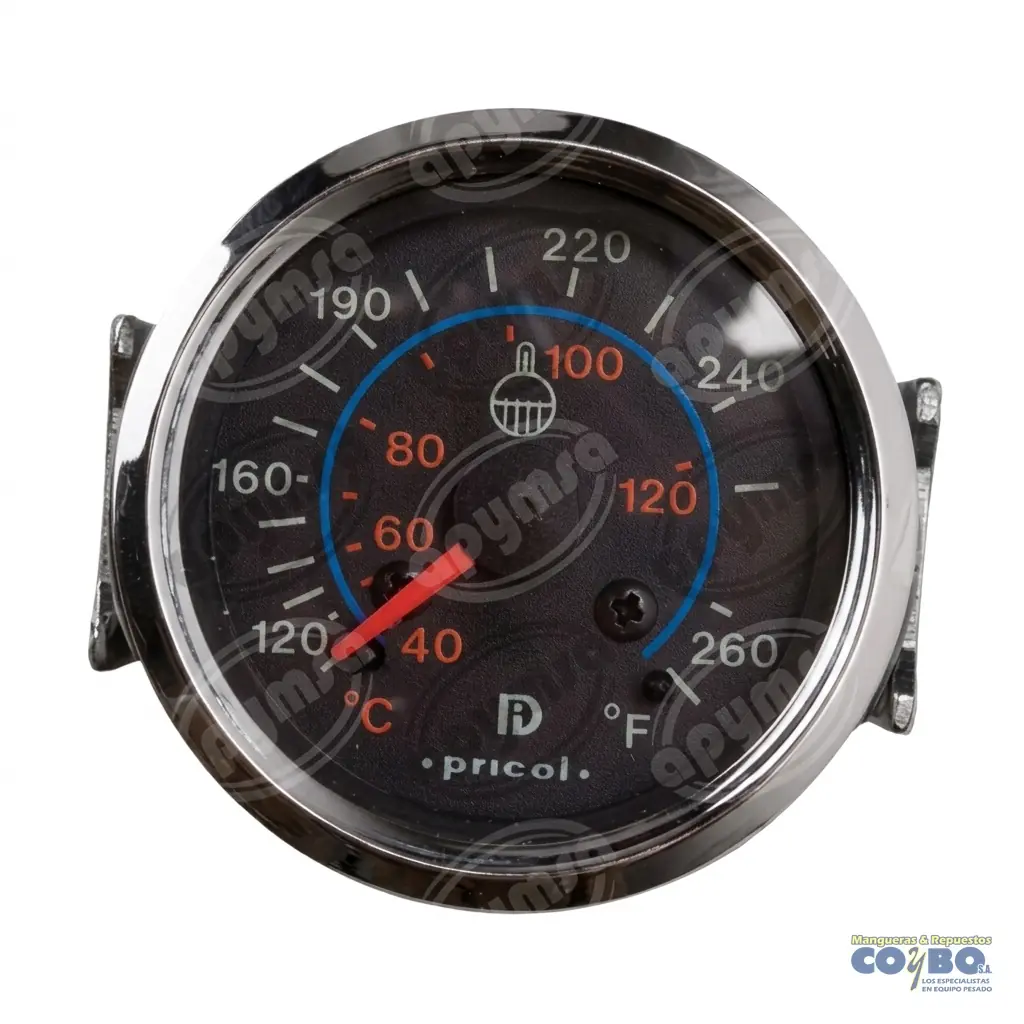 MARCADOR TEMPERATURA MECANICO480 PRICOL - Imagen 1