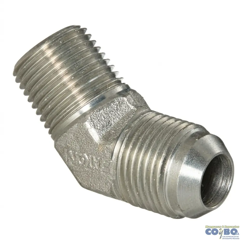 CONEC C5355 45 M JIC 5/16 A M NPT 1/8 - Imagen 1