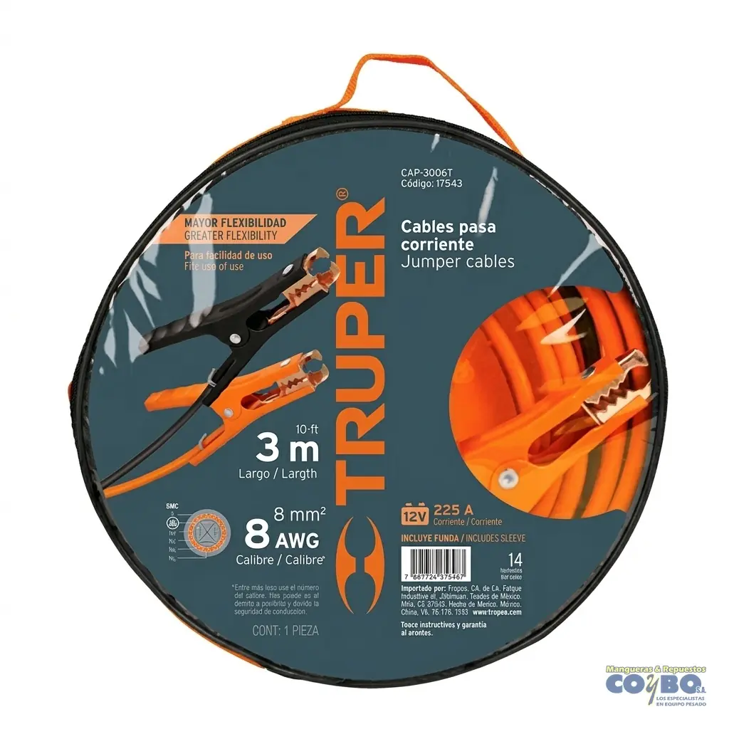 JUMPER BATERIA 600A