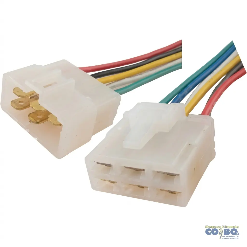 CONECTOR 6 LINEAS - Imagen 1