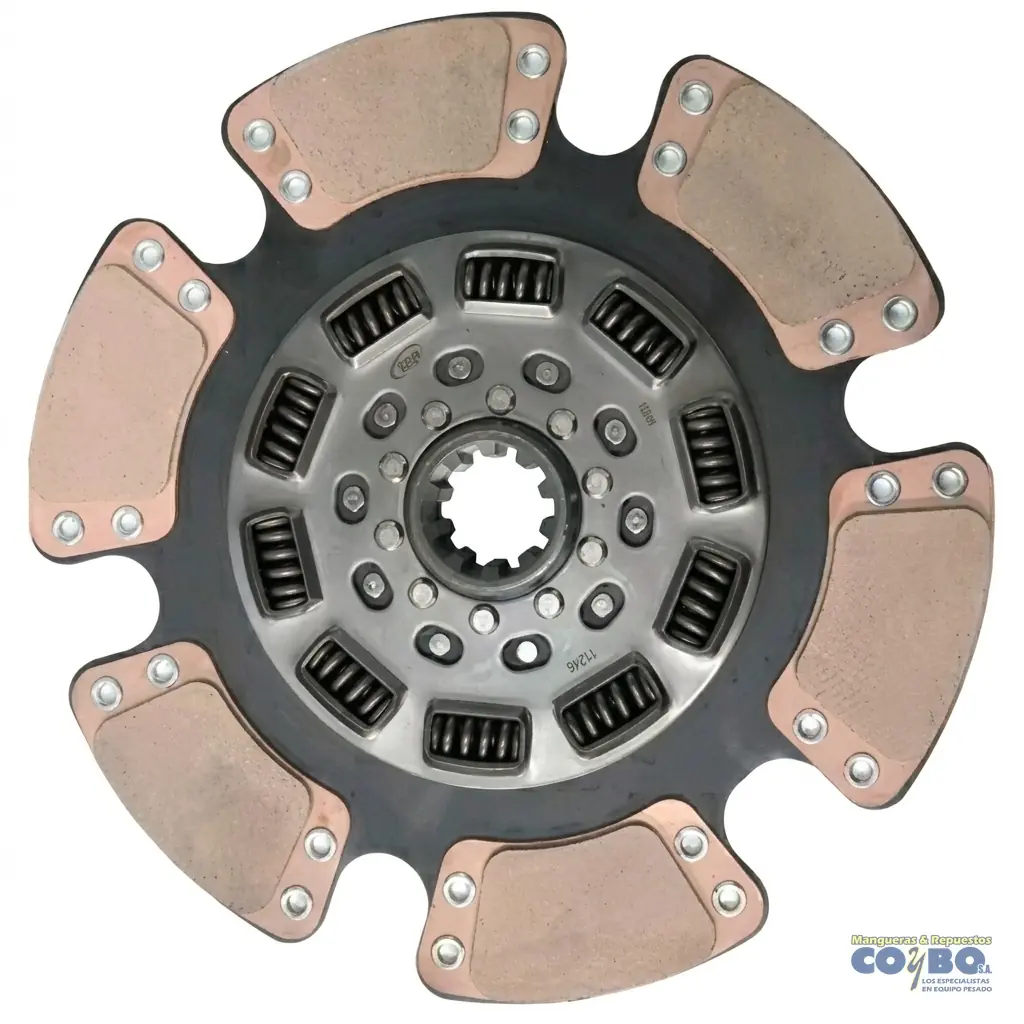 DISCO CLUTH 15X2 6 ASPAS CORTO 9 RES - Imagen 1