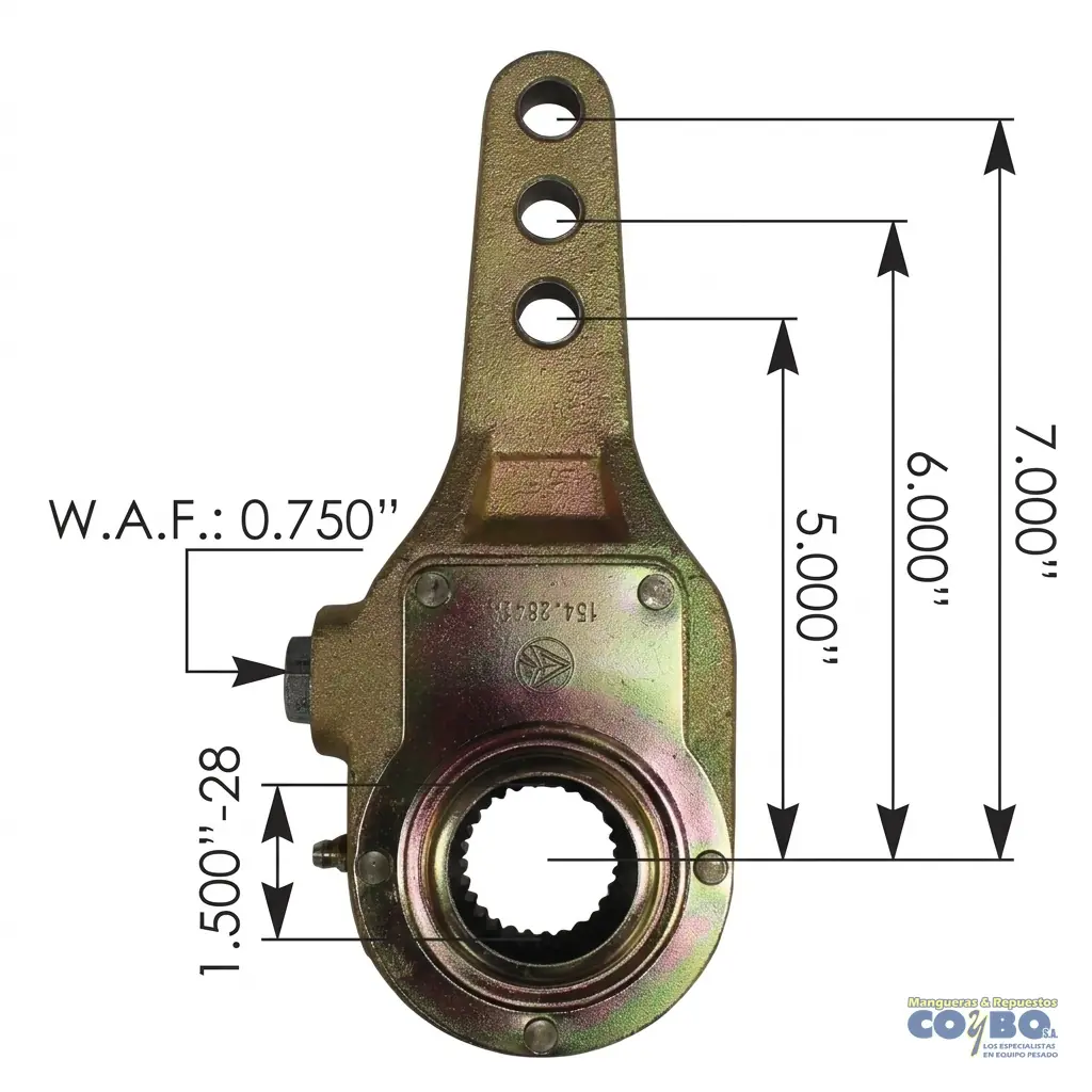 RASH 1-1/2 28D 3AJ 5" 6" 7"