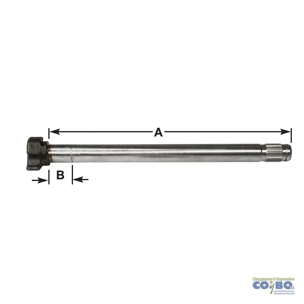 EJE FRENO MACK 11/2X89/16 10RH C478BR - Imagen 1