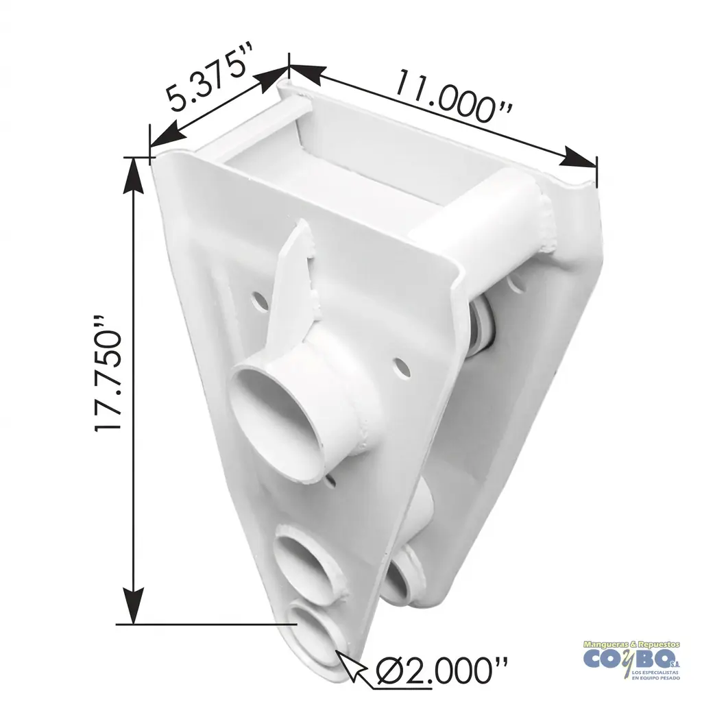 SOPORTE CHASIS CENTRAL FRUEHAUF ATORNILL