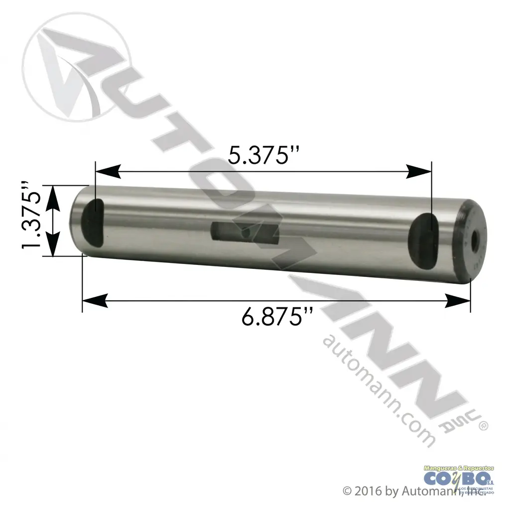 PIN HOJA RESORTE HEND 13/8X67/8 157782 E - Miniatura 2