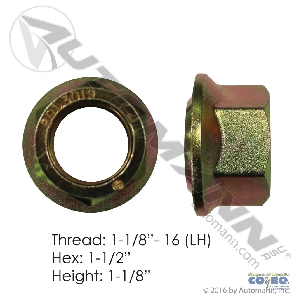 TUERCA ARO TACO GRANDE 913L - Imagen 1