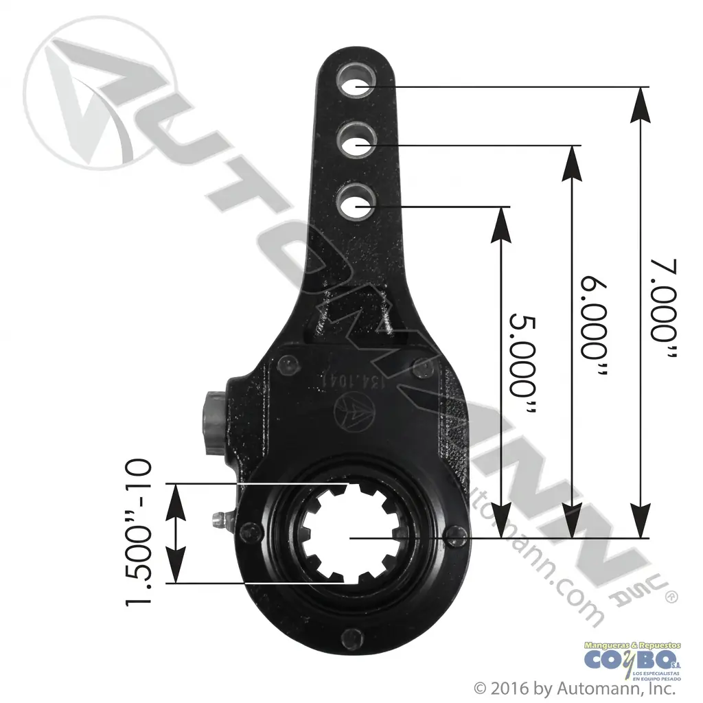 RASH 1-1/2 10D 3AJ 5" 6" 7"