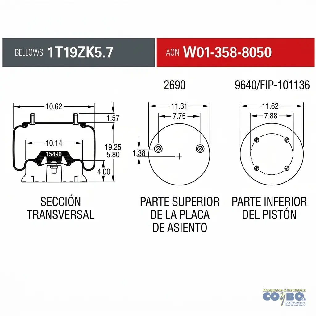 BOLSA SUSPENSION CARRETAS - Miniatura 2