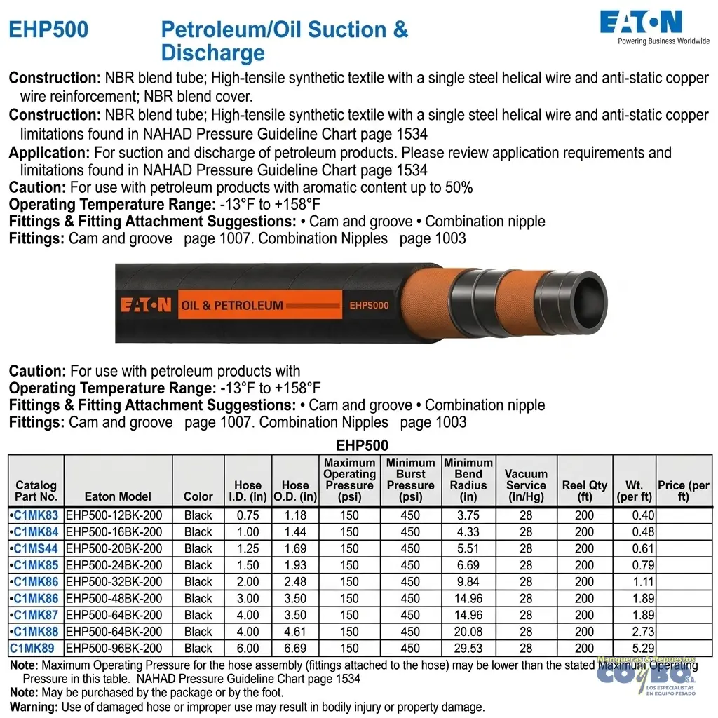 MANG EATON SUCC DESCARG COMBUSTIBLE 2 - Imagen 1