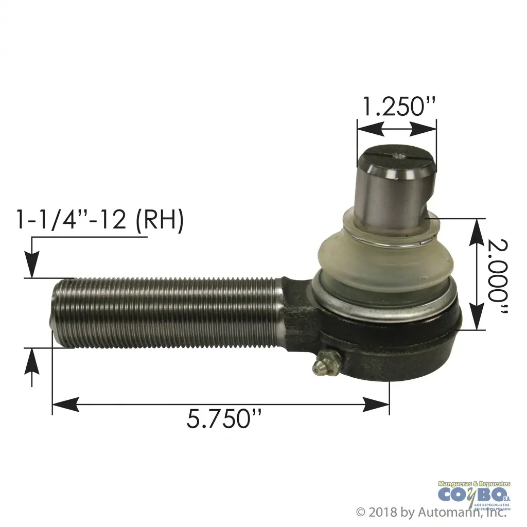 ROTULA DIR. 5.75*11/4*11/4 (18QK201)P999 - Imagen 1