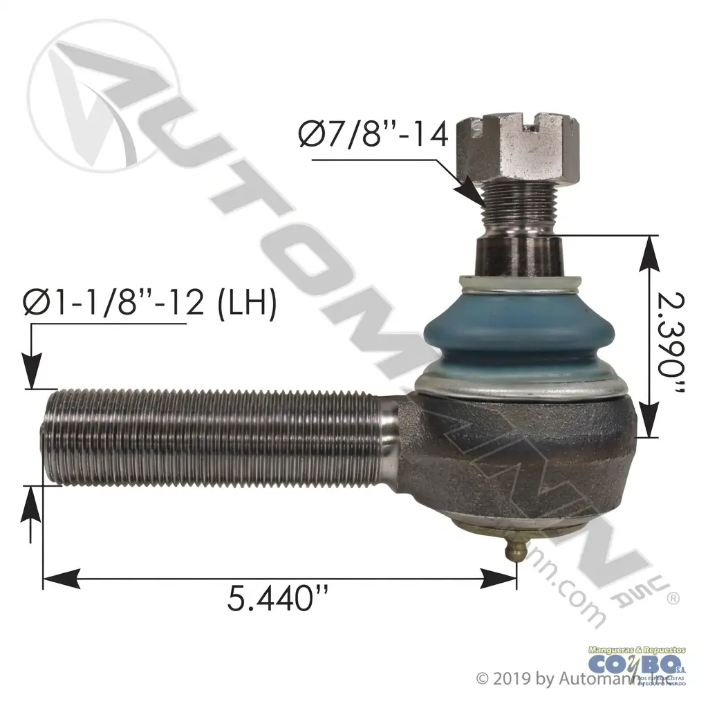 ROTULA DIR. 1.125-12L * 5.44 * 7/8 ES423 - Imagen 1