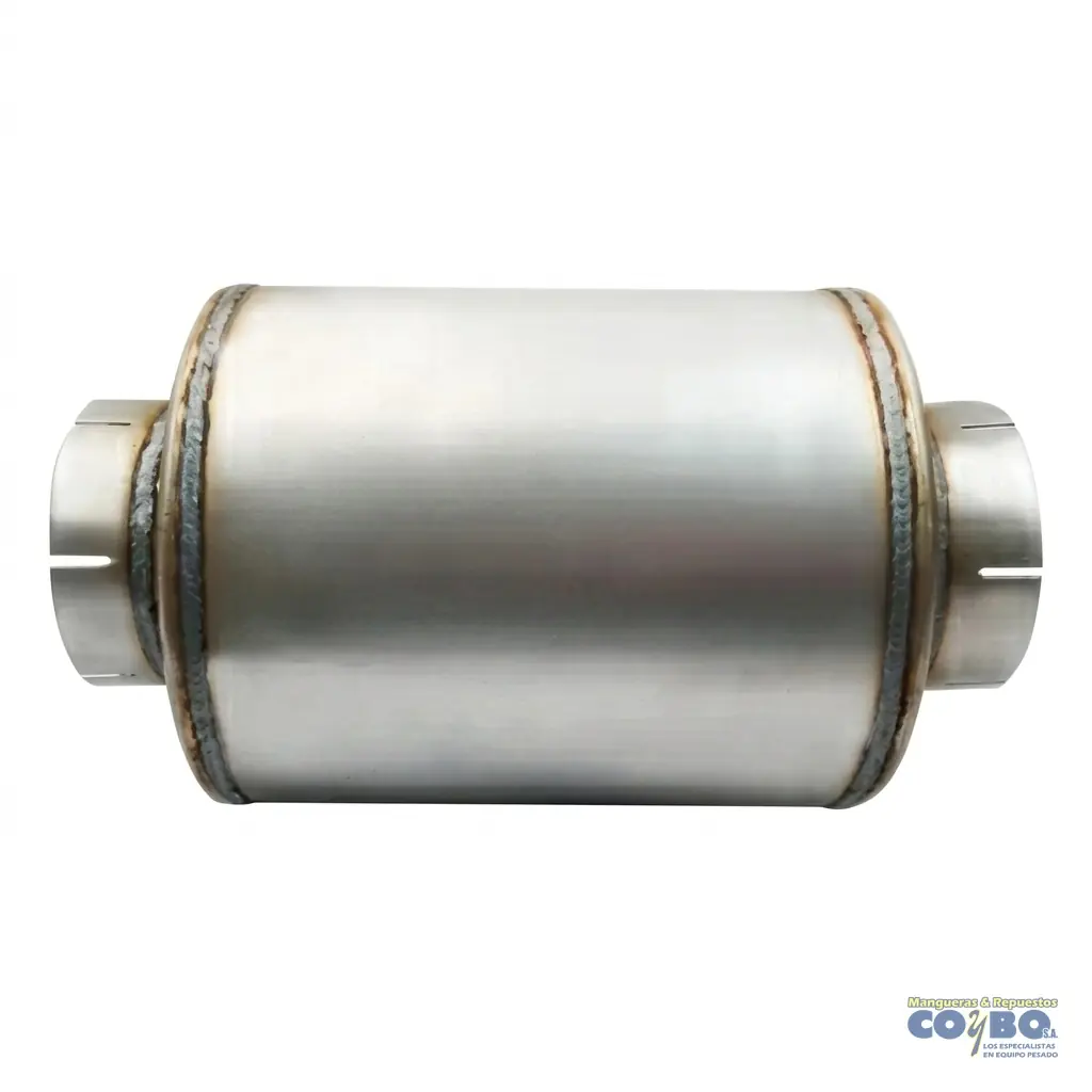 SILENCIADOR DE 5X5 ALUMINIZADO 27"  PEQ - Imagen 1