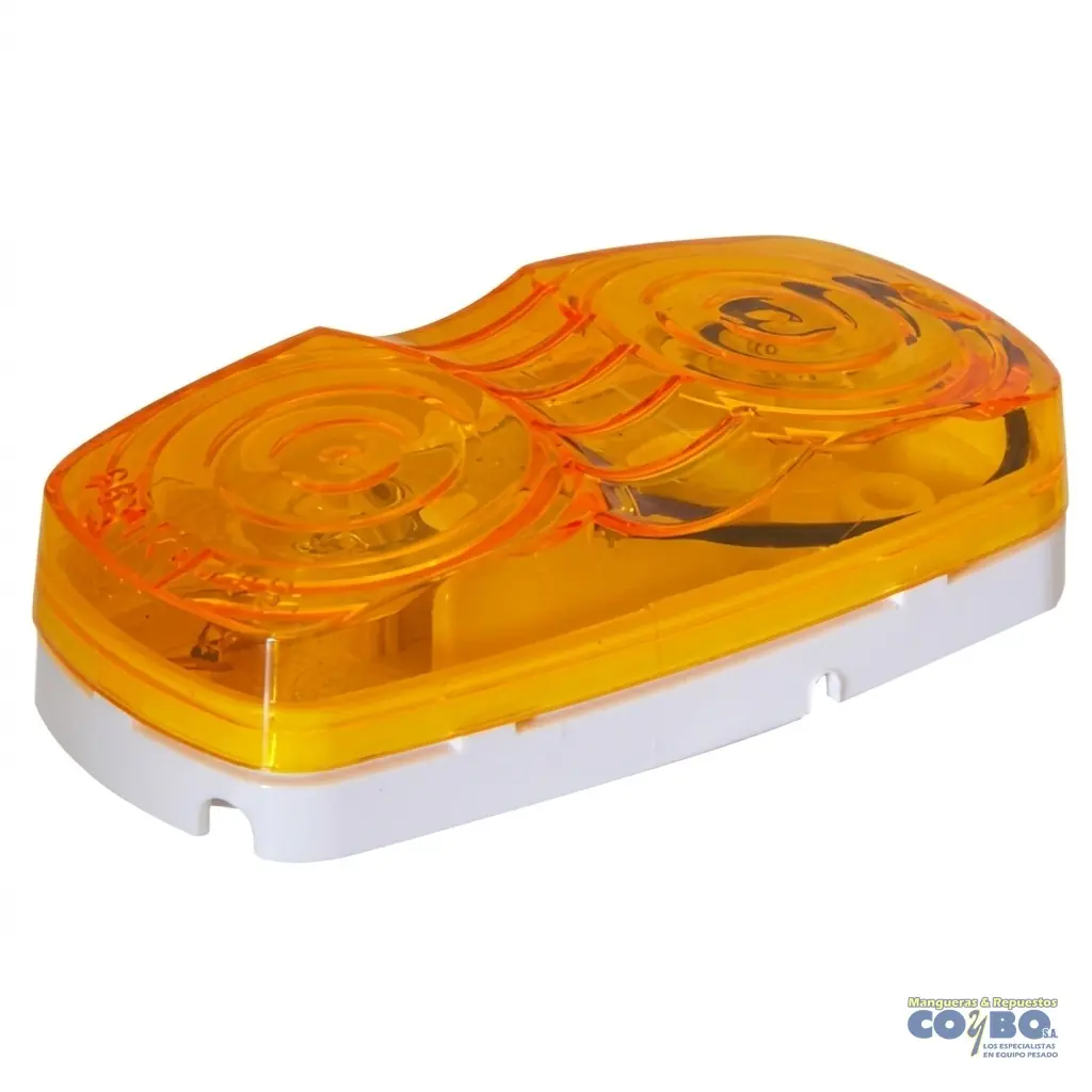 FAROL CARROCERIA AMARILLO C/BOMBILLO 12V - Imagen 1