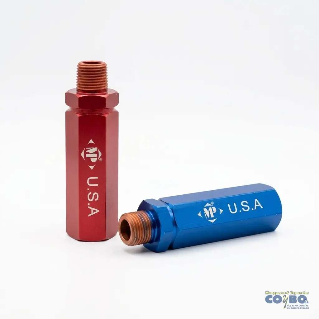 KIT PUÑOS MANGUERA ROJA AZUL - Imagen 1