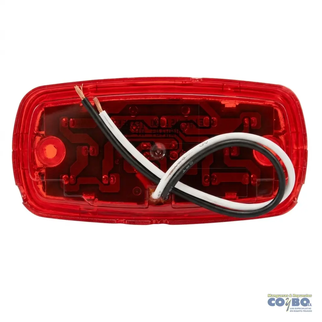 FAROL CARROCERIA ROJO 12 LED 12V - Miniatura 2