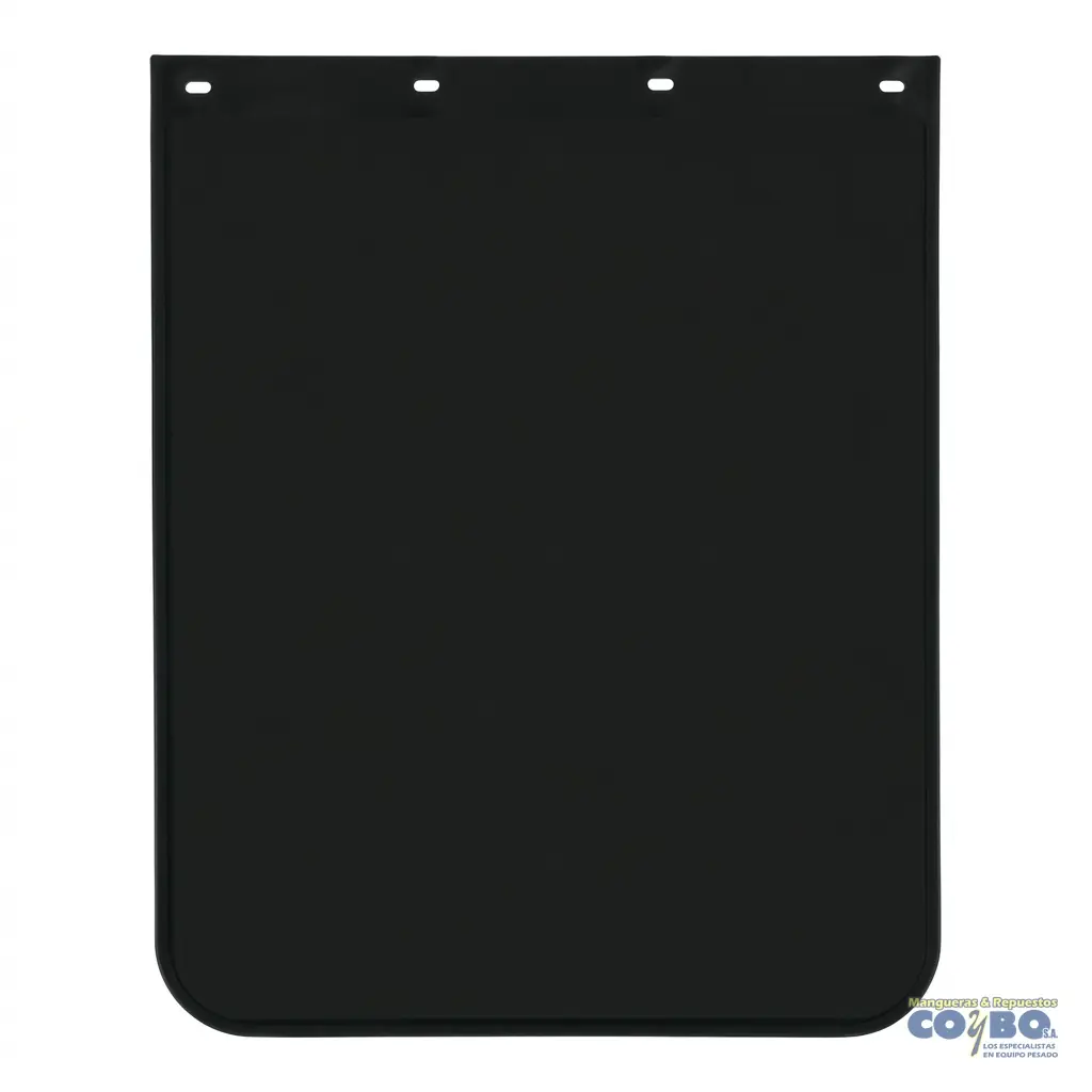 FALDON PLASTICO 24X30 NEGRO LISO PAR