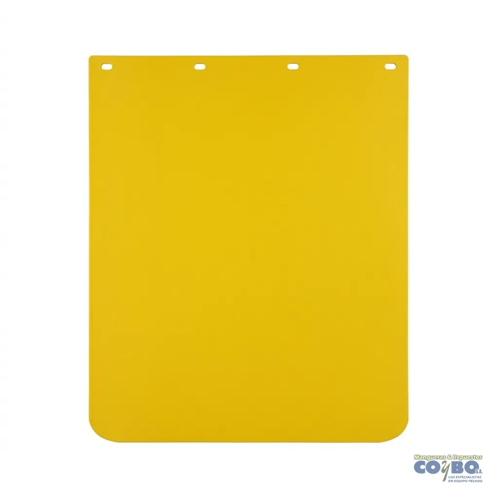 FALDON PLASTICO 24X30 AMARILLO LISO PAR - Imagen 1