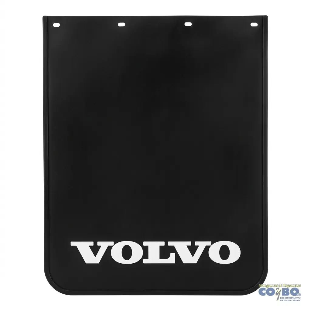 FALDON PLASTICO 24X30 NEGRO VOLVO PAR - Imagen 1