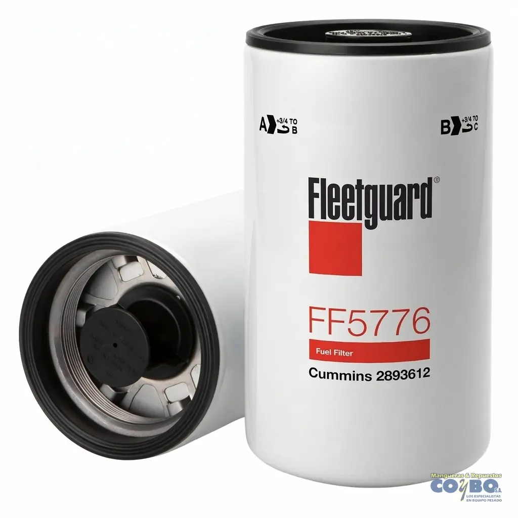 FILTRO DIESEL CUMMINS ISX QSX CASCADIA - Imagen 1