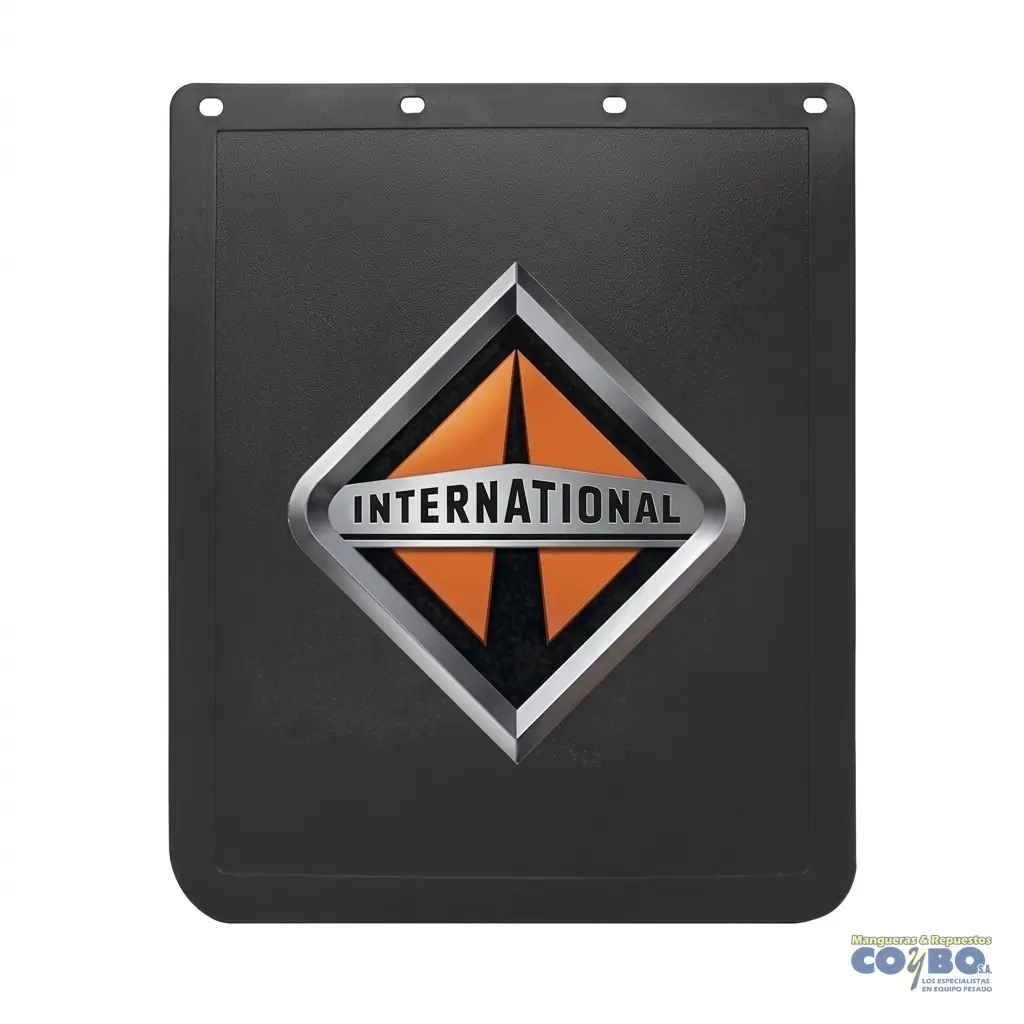 FALDON PLASTICO 24X30 NEGRO INTER PAR - Imagen 1