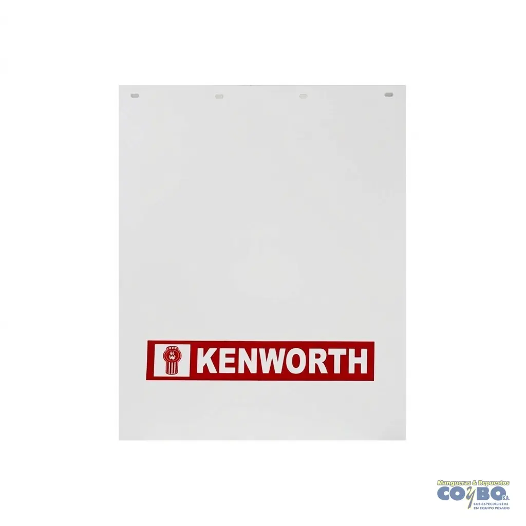 FALDON PLASTICO 24X30 BLANCO KENW. PAR - Imagen 1