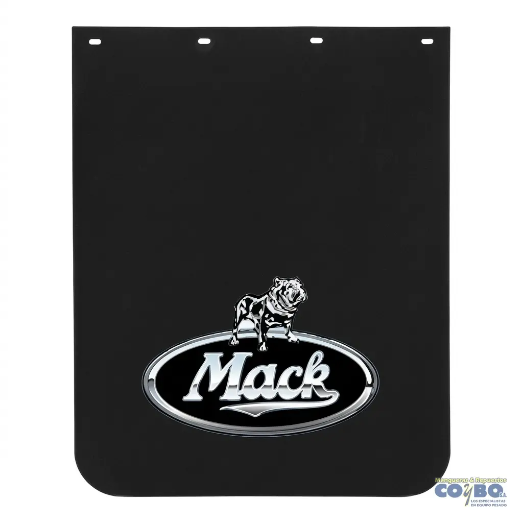FALDON PLASTICO 24X30 NEGRO MACK PAR - Imagen 1