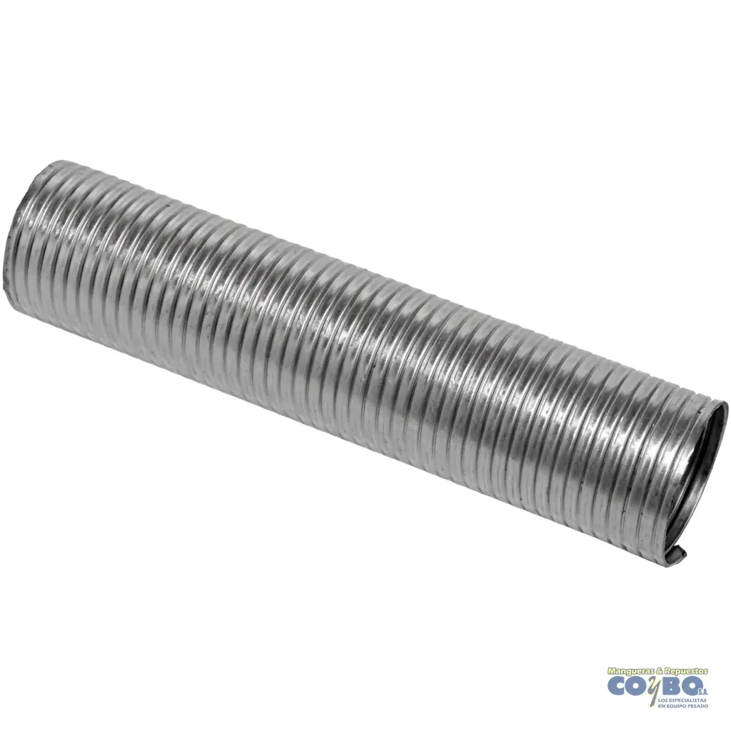 TUBO MUFLA 5" FLEXIBLE ACERO INOXIDABLE - Imagen 1