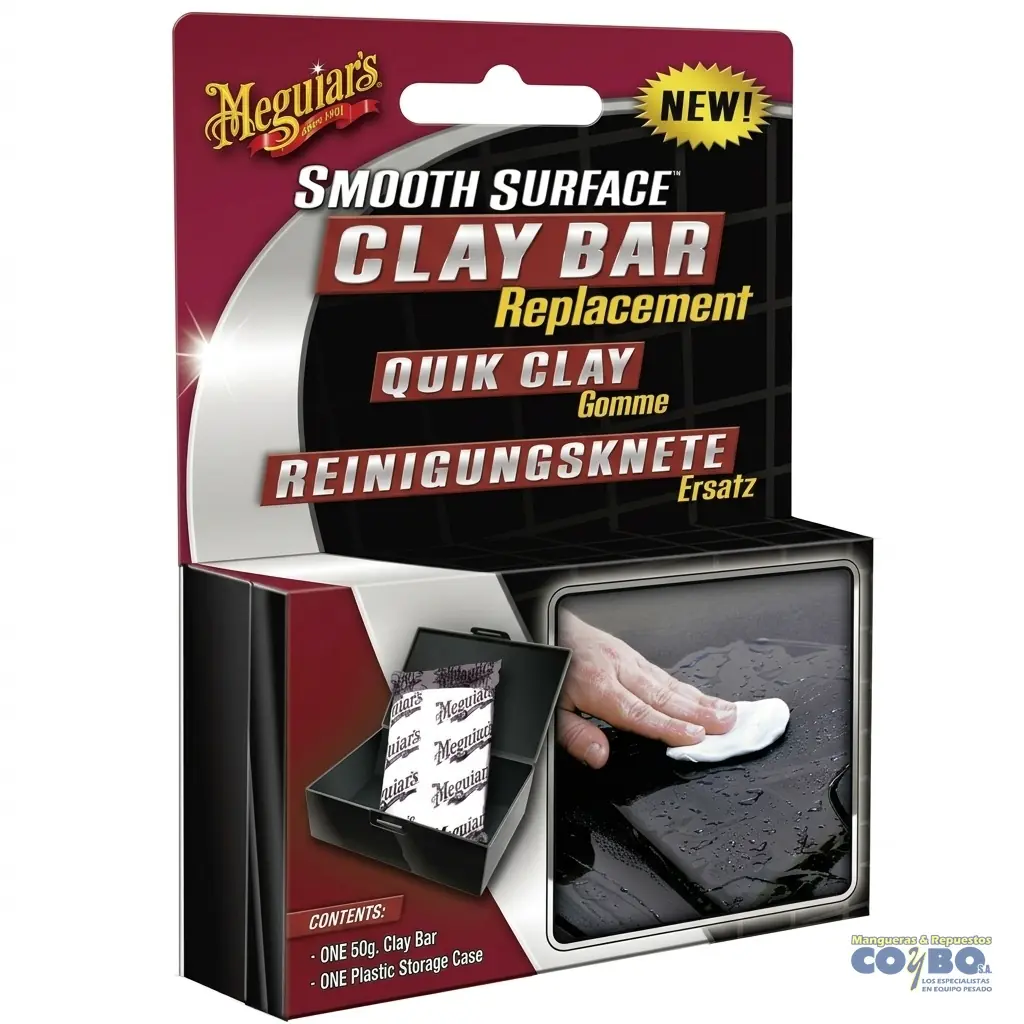 MEGUIARS ARCILLA W/CASE - Imagen 1
