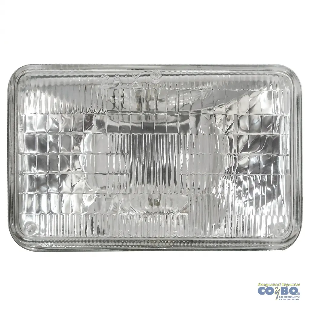 SILVIN HALOGENO 12V 3 PAT RECT 6X4 UNIDA - Imagen 1