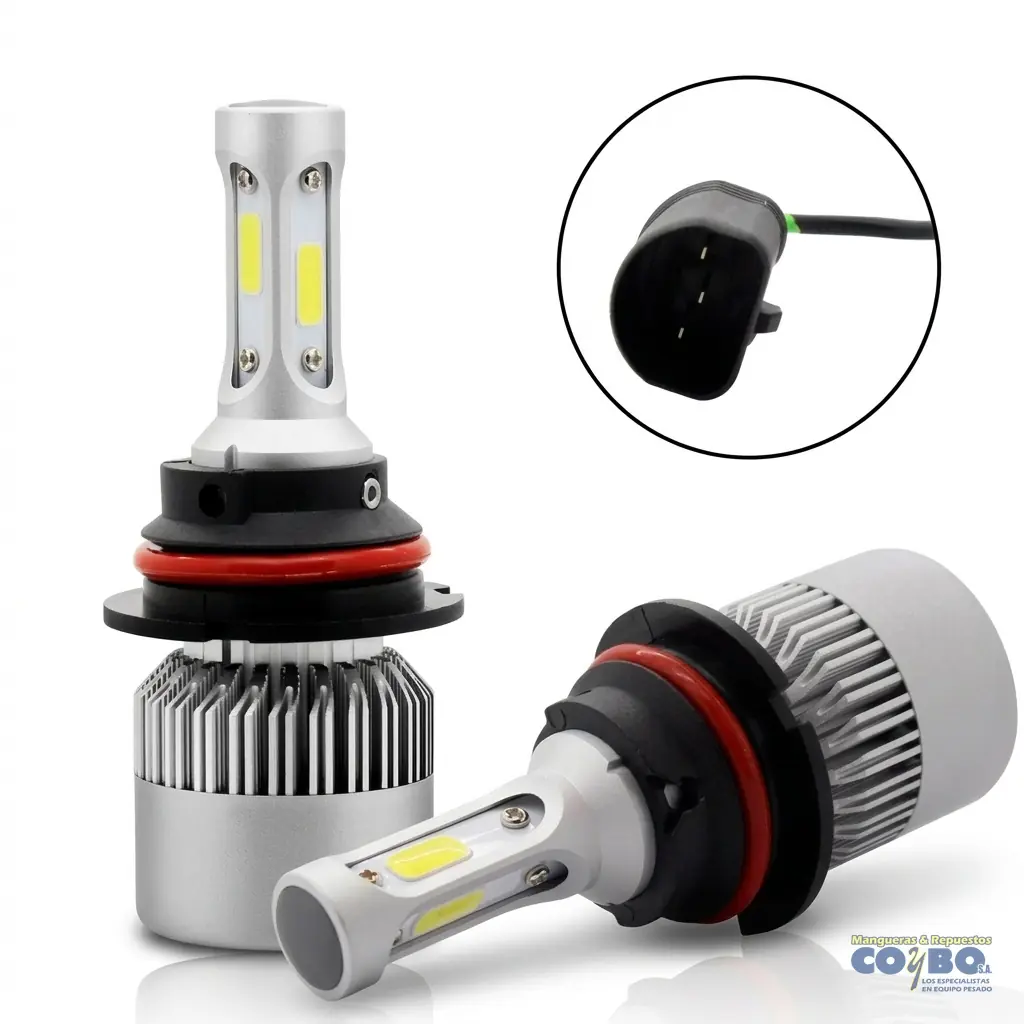 BOMBILLO 9004 TURBO LED 8000 L - Imagen 1