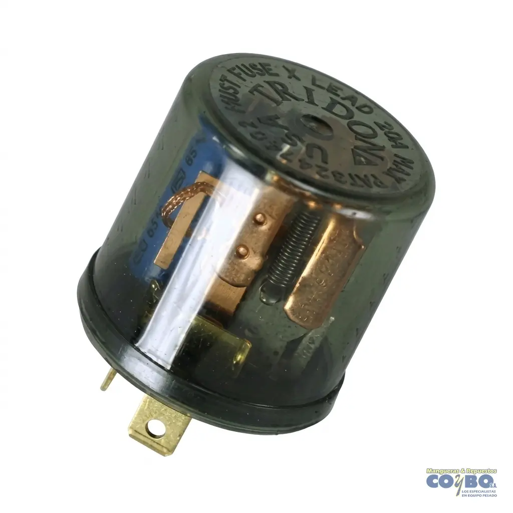 FLASHER 24V 2 PATILLAS REDONDO - Imagen 1