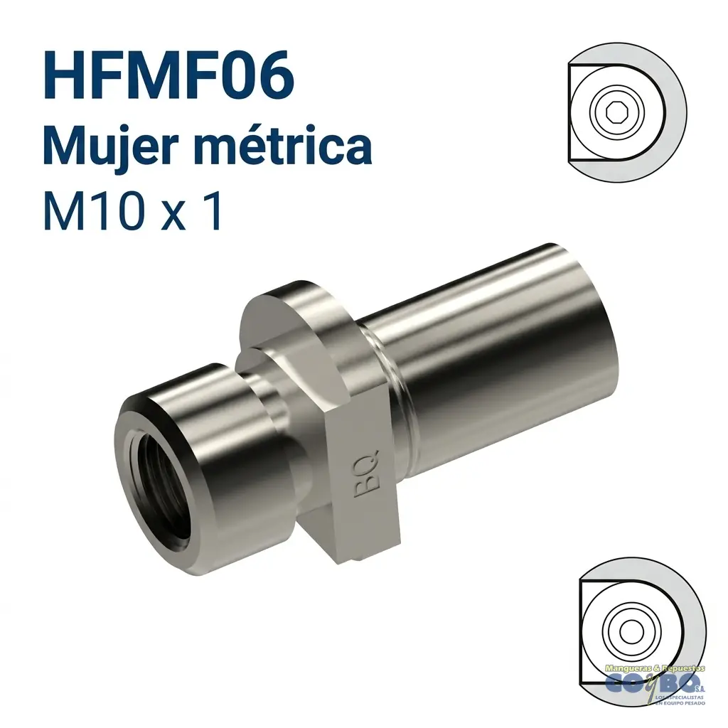 ACOPLE INVERTIDO M10X1 HONDA - Imagen 1