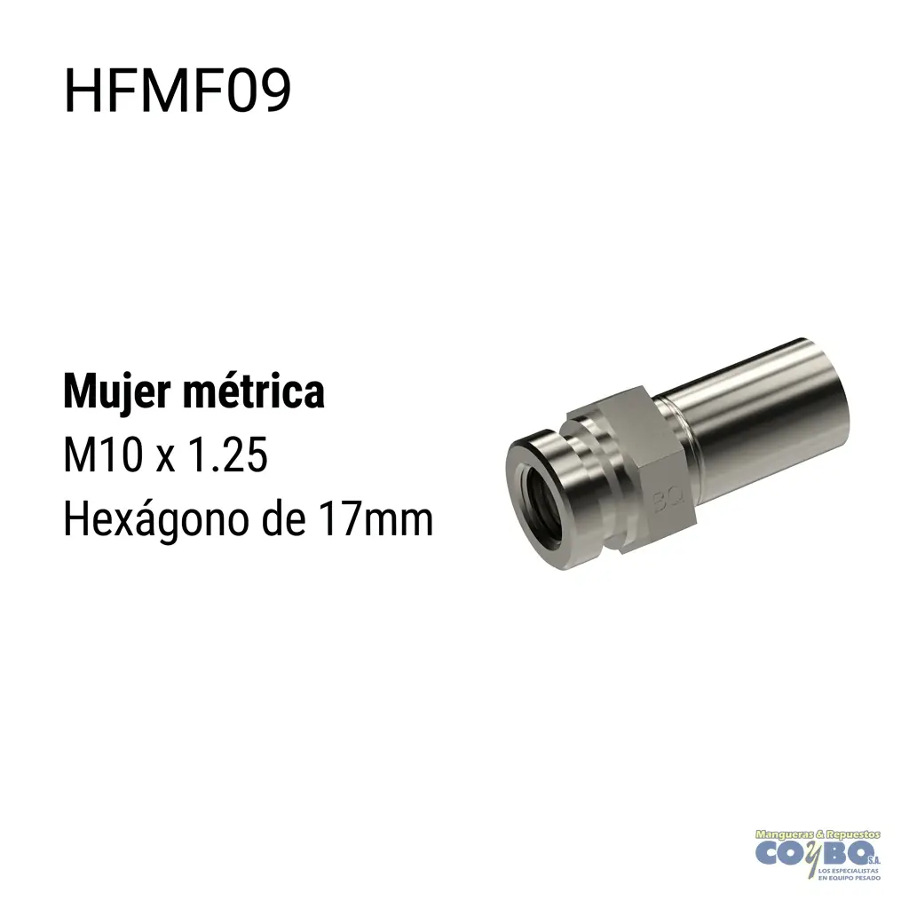 ACOPLE INVERTIDO M10X1.25 - Imagen 1