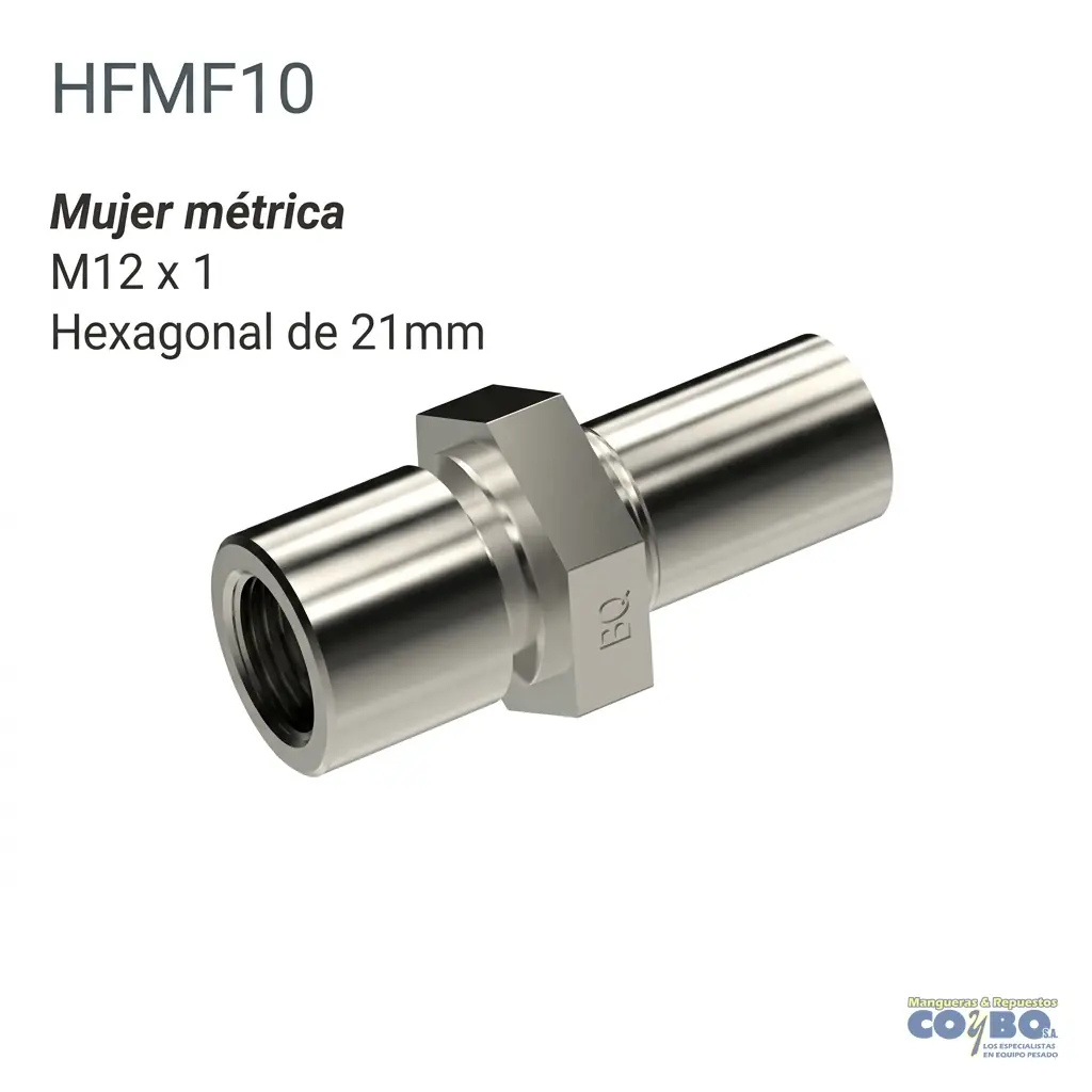 ACOPLE INVERTIDO M12X1 - Imagen 1