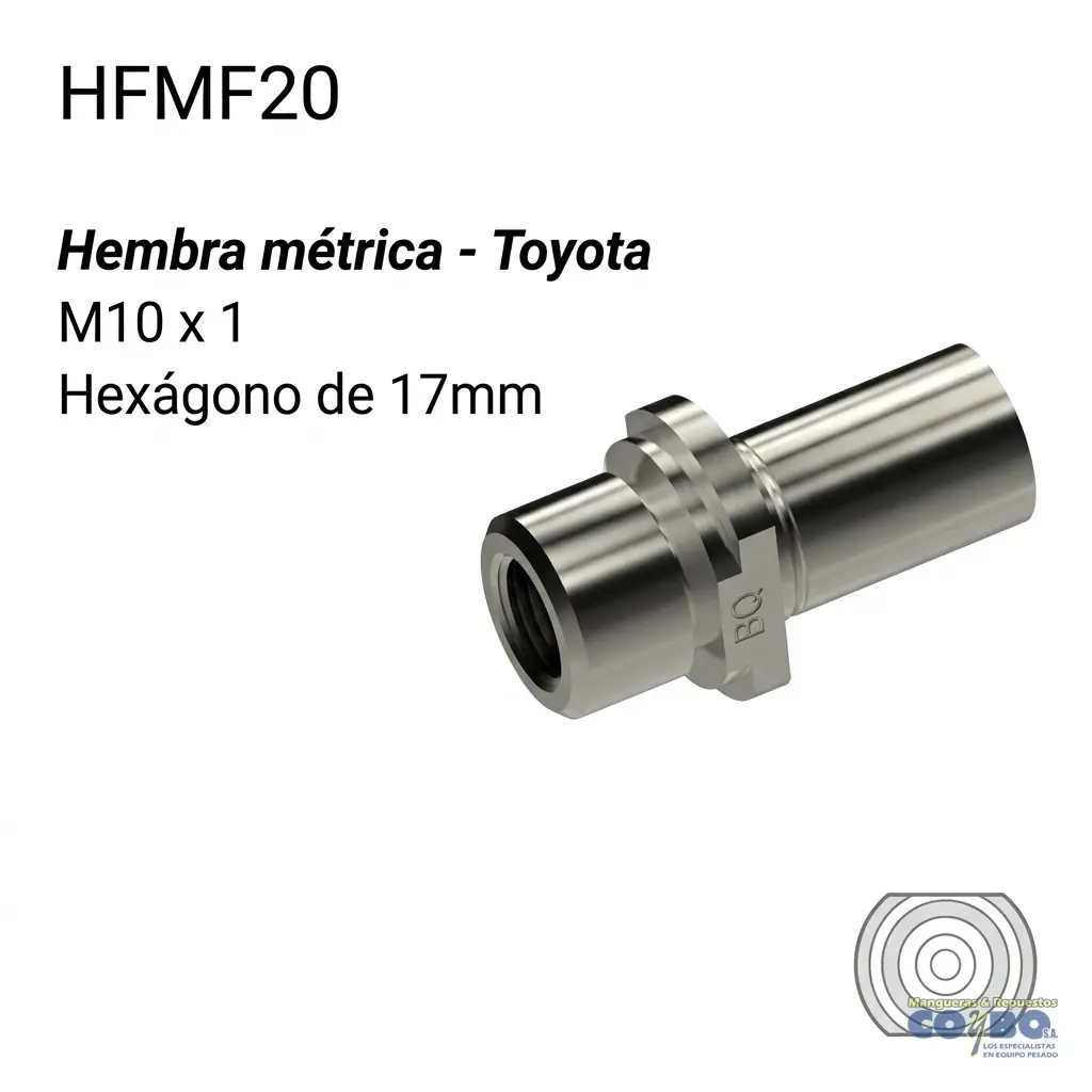 ACOPLE INVERTIDO M10X1 - Imagen 1