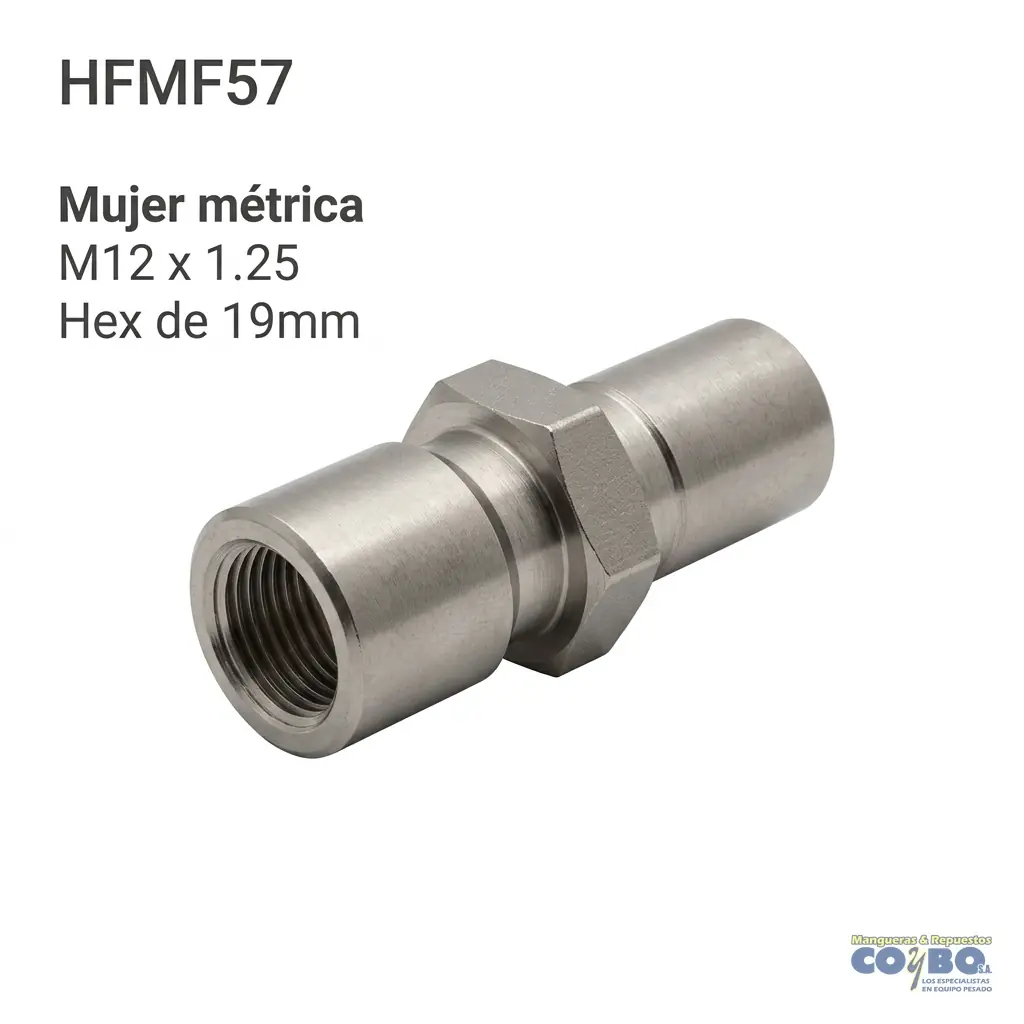 ACOPLE HEMBRA 12X1.25 - Imagen 1