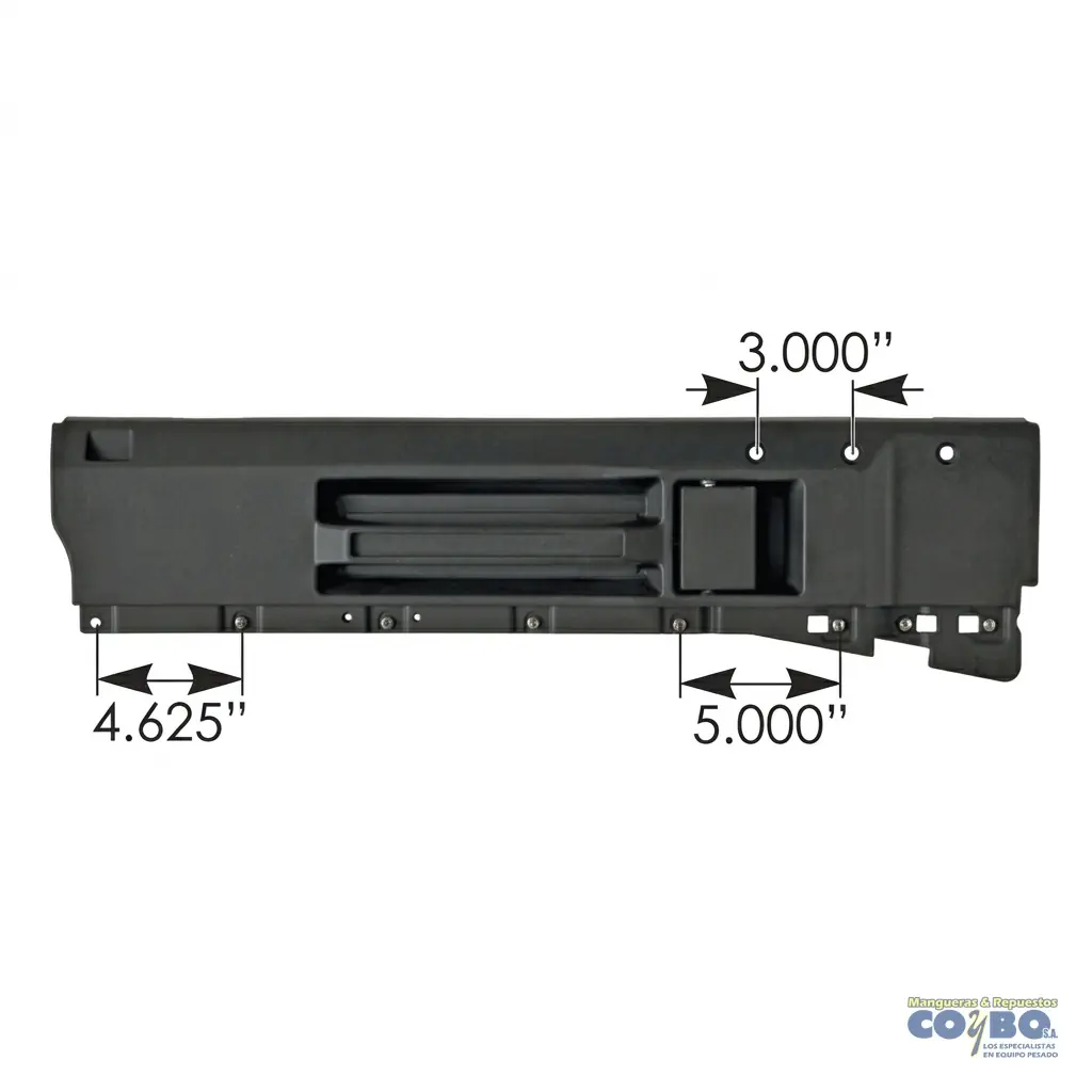 APOYABRAZOS NEGRO LH FREIGHTLINER - Imagen 1
