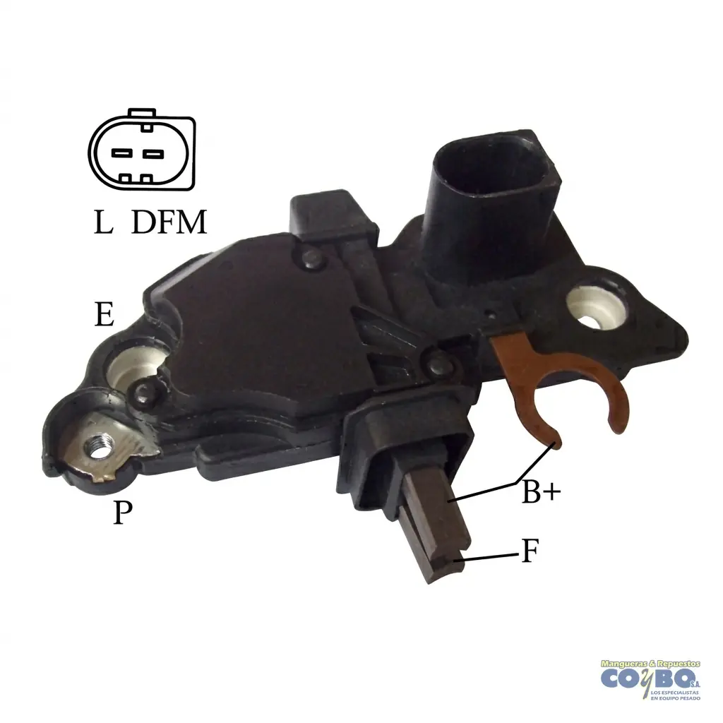 REGULADOR INT BOSH 12V AUDI MERCEDEZ VW - Imagen 1