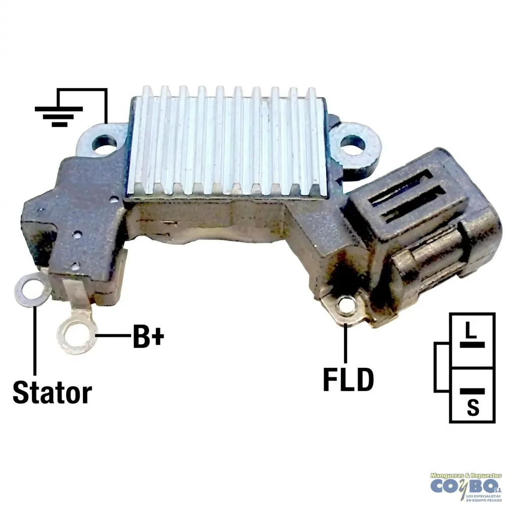 REGULADOR HIT 12V SENTRA B14 GA16 RH - Imagen 1