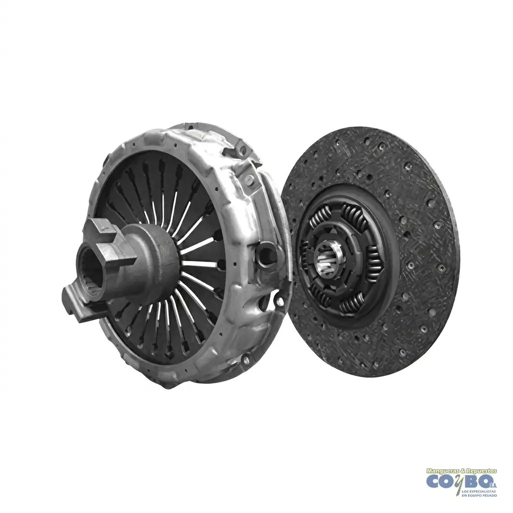 CLUTCH NUEVO 2X15.5" PEDAL SUAVE 10R/4A - Imagen 1