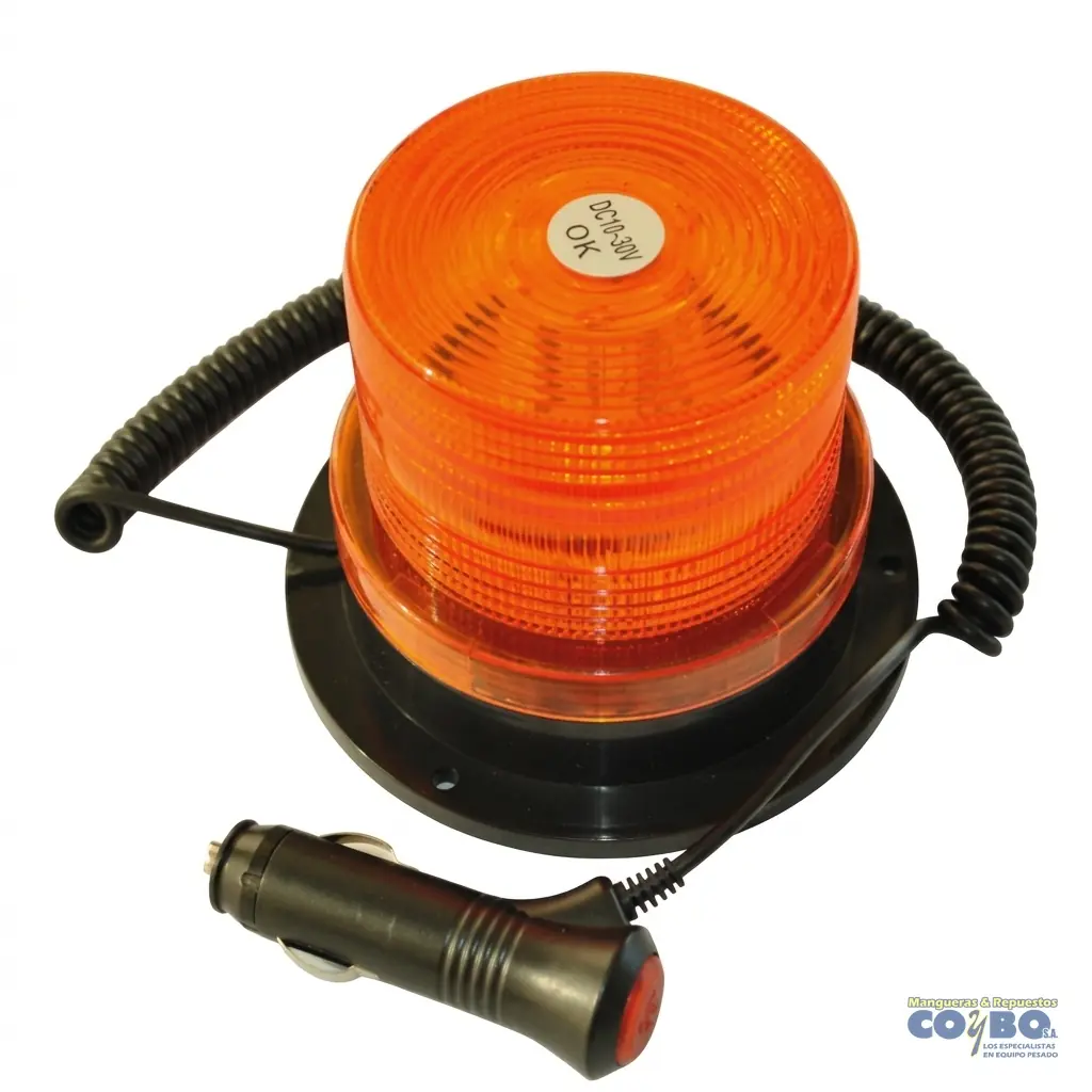 SOGA DESTELLO/ROTATIVA AMBAR 12V 24V - Imagen 1
