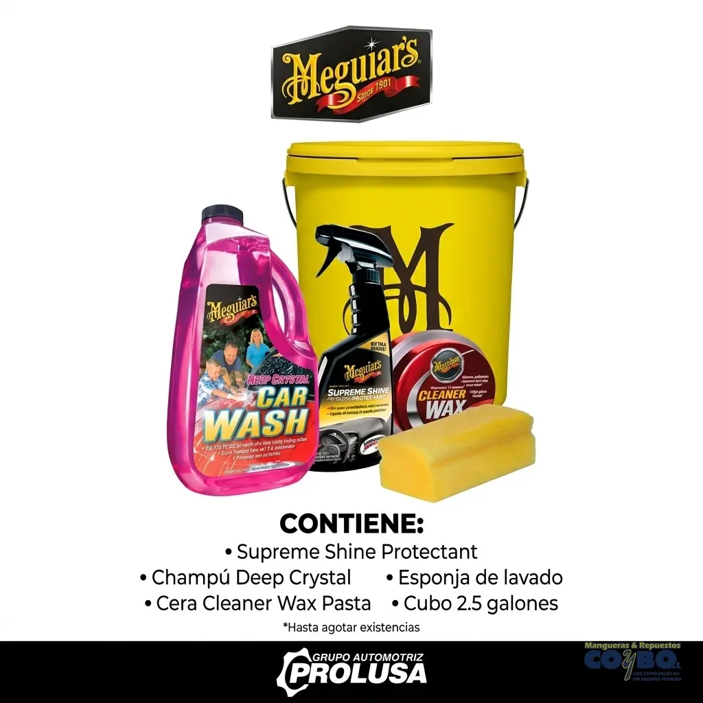 KIT CLASICO MEGUIARS - Imagen 1