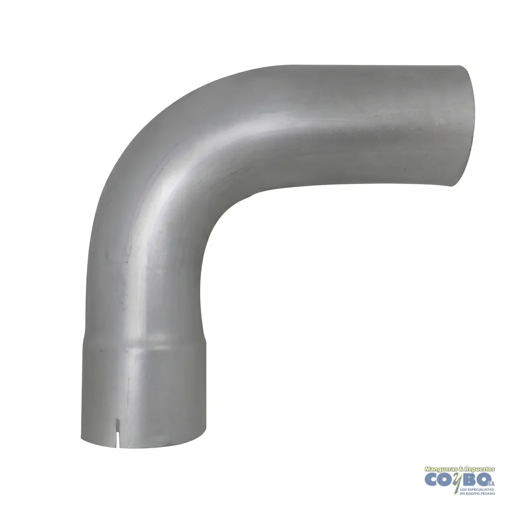 CODO MUFLA 5X15X15" 90° C/CAMP ALUMIN - Imagen 1