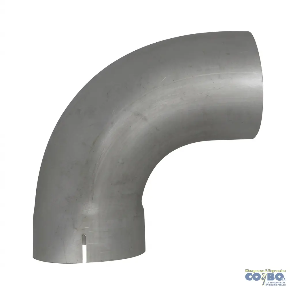 CODO MUFLA 5X10X10" 90° C/CAMP ALUMINIZ - Imagen 1