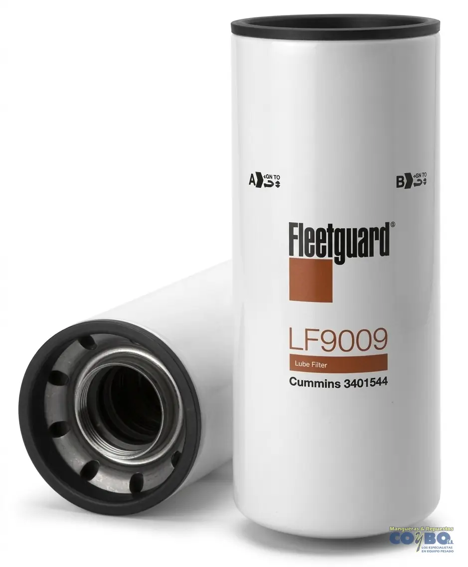 FILTRO ACEITE CUMMINS ISC 2 1/4-12 FLEET - Imagen 1