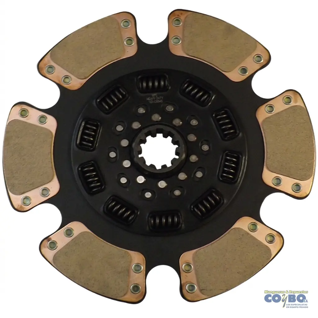 DISCO 2X15" BRONCE 10 RESOR MANZ CORTA - Imagen 1
