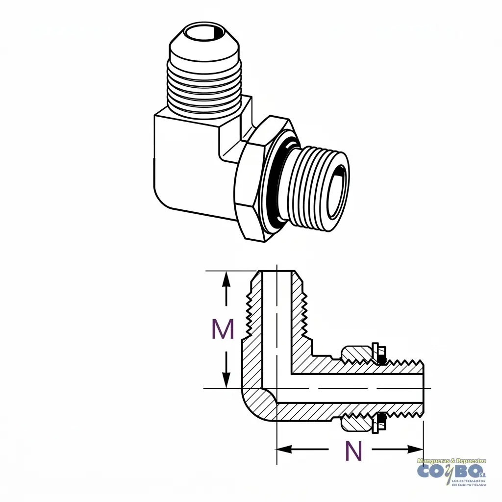 N.T. CONECTOR METRICO - Miniatura 2