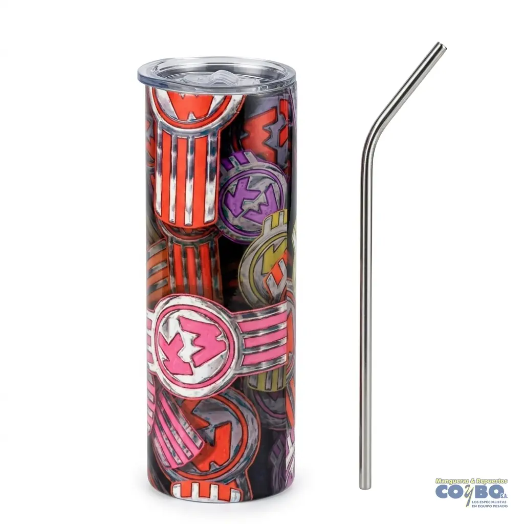 VASO TERMICO ALUMINIO KEMW. LOGO